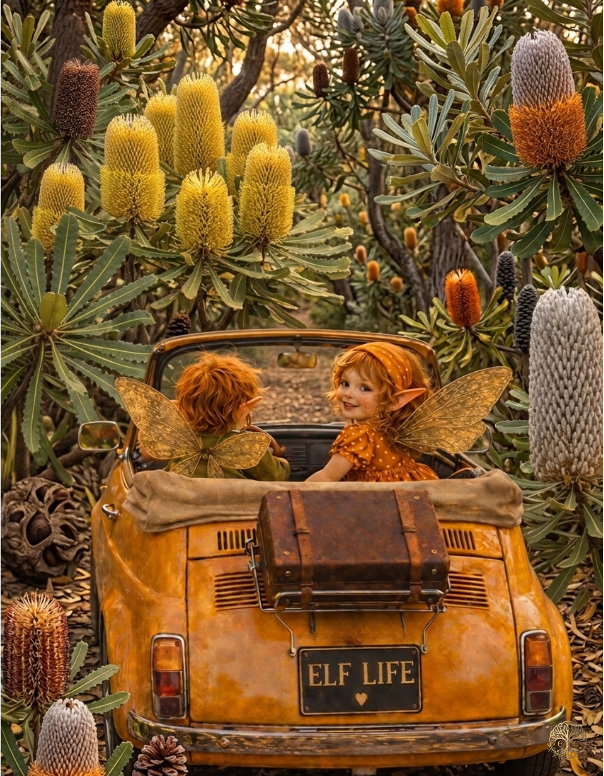 Elf Life – Tiny Cars | Banksia | Enchanted Celtic Digital Download