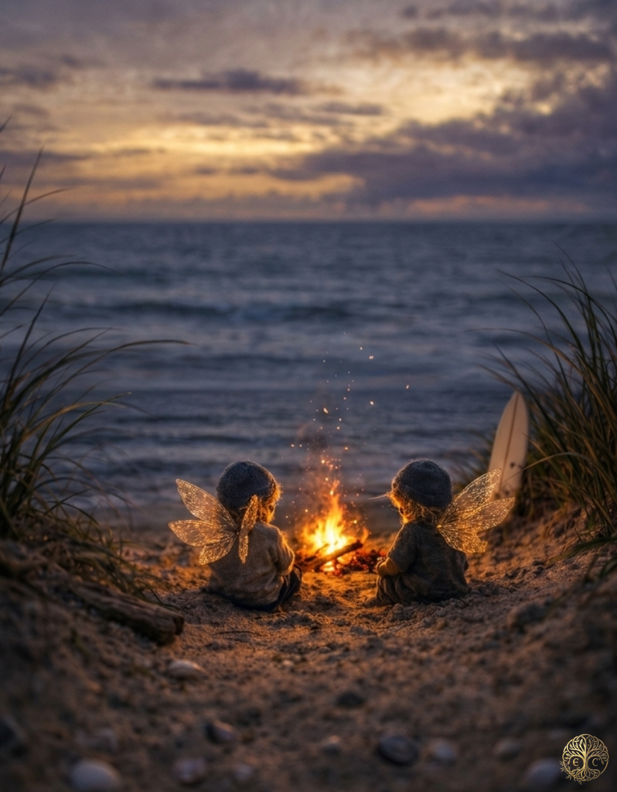 Elf Surf Life – Beach Fire | Enchanted Celtic Digital Download