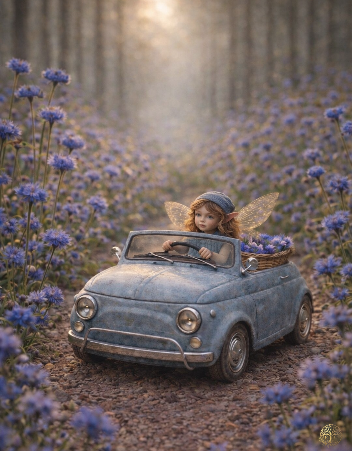 Elf Life – Tiny Cars | Cornflower | Enchanted Celtic Digital Download