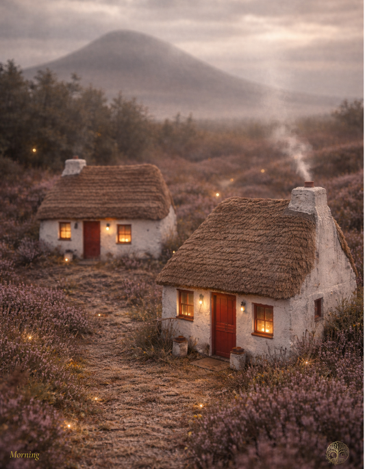 Morning | Tiny Ireland — Elf Life Digital Art Print